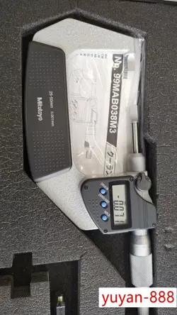 🔥1PC NEW MITUTOYO DIGITAL BLADE MICROMETER 25-50MM 0.001MM 422-231-30 P1155D YL