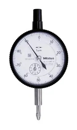 MITUTOYO STANDARD DIAL GAUGE GRADUATION 0.001MM 2110AB-10