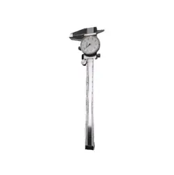 MITUTOYO .001 DIAL CALIPER, 505-637-50, STAINLESS STEEL.
