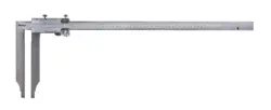 MITUTOYO 534-106 VERNIER CALIPER, STEEL, NIB STYLE, LONG JAW, INCH/METRIC, 0-20