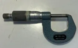 VINTAGE MITUTOYO 103-260 OUTSIDE MICROMETER, 0-1