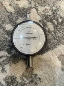 MITUTOYO DIAL INDICATOR .0001”-050” MODEL 2805 MADE IN USA