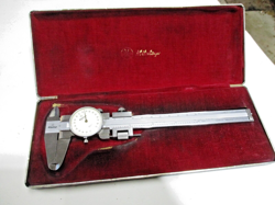 MITUTOYO NO. 504-801 DIAL CALIPER, .001, JAPAN, 6