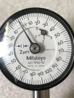 MITUTOYO SMALL DIAL GAUGE 1913-10 2