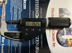 MITUTOYO QUICKMIKE 0-1.2”.00005