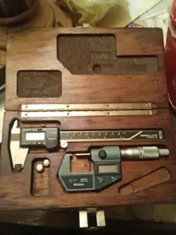 MITUTOYO 293-765-10 ELECTRONIC DIGITAL MICROMETER 0 TO 1