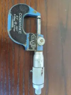 MITUTYO COMBIKE MICROMETER MADE IN JAPAN WITH DIGITAL COUNTER 0-1IN 0-25MM