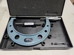 MITUTOYO 103-220 5-6 OD MICROMETER MACHINE TOOL ALL CERTIFIED W MASTER .0001 NEW
