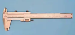 VINTAGE MITUTOYO 0”TO 7” FINE ADJUST VERNIER CALIPER MADE IN JAPAN STAINLESS