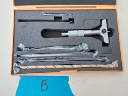 USED MITUTOYO 129-112 DEPTH MICROMETER, METRIC
