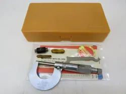MITUTOYO TUNGSTEN CARBIDE TIP MICROMETER 117-107 ACM-1