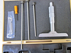MITUTOYO DEPTH MICROMETER 0-4