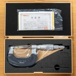 122-111 MITUTOYO STRAIGHT BLADE MICROMETER BLM-25/.4T JAPAN