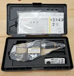 MITUTOYO 293-185-30 QUANTUMIKE DIGIMATIC MICROMETER, 0-1