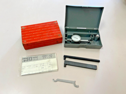 MITUTOYO 513-104 DIAL INDICATOR, JEWELED, .0001-.01, 0500