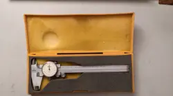 VINTAGE MITUTOYO DIAL CALIPER 6
