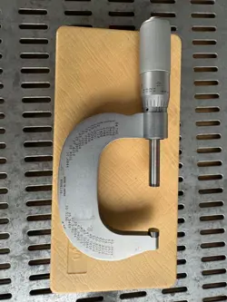 MITUTOYO 1-2” .0001 GRAD OD MICROMETER