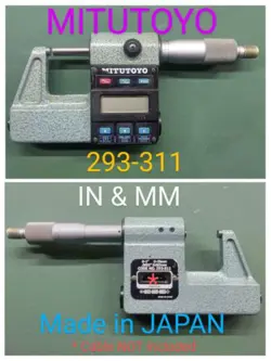 MITUTOYO DIGITAL MICROMETER 0-1