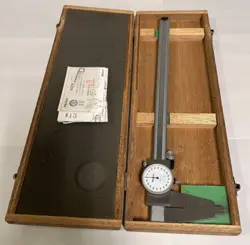 MITUTOYO 504-106 DIAL CALIPER, 0-12