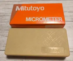 MITUTOYO MICROMETER 101-103 M210-25 JAPAN