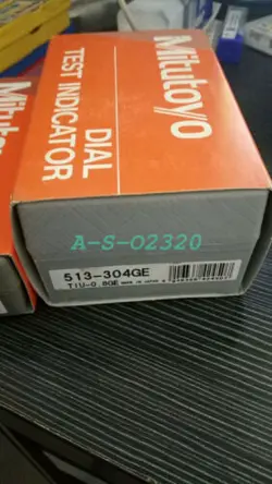 1 PCS  MITUTOYO 513-304GE LEVER DIAL GAUGE 0-0.8MM FAST SHIPPING (FEDEX/DHL)