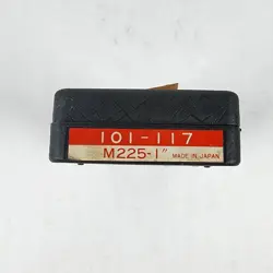 VINTAGE MITUTOYO 101-117 M225 0-1