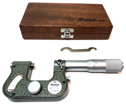 MITUTOYO 510-202 INDICATING MICROMETER 0-1