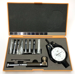 MITUTOYO 8 ANVIL SPLIT BALL BORE GAGE KIT 526-123, 0.4-0.7