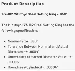 SETTING RING .650
