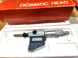 MITUTOYO DIGIMATIC 350-712-30 DIGITAL MICROMETER HEAD 0 - 1” RANGE, .0005”