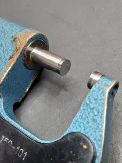 MITUTOYO NO 159-101 0-1” 0-25.4MM COMBIMIKE OUTSIDE MICROMETER W/ DIGIT COUNTER
