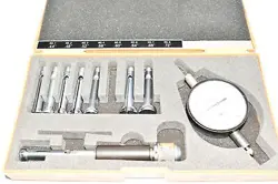 MITUTOYO 526-123, .4'' - .7'' X .0001'', SPLIT BALL DIAL BORE GAGE