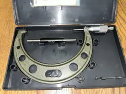 MITUTOYO MICROMETER 5-6”. 001”.MACHINIST’S TOOL.
