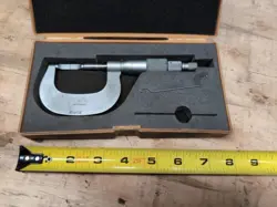 MITUTOYO 0-1” NO. 122-125 BLADE MICROMETER BLM-1