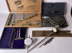 MIXED MICHINE TOOL LOT:  MITUTOYO