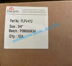 1PC BRAND NEW ENTEGRIS PLPV-K12 PNEUMATIC VALVE FAST SHIPPING#DHL OR FEDEX