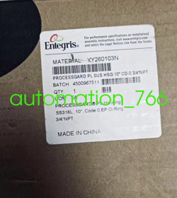 BRAND NEW ORIGINAL ENTEGRIS  YY260103N FILTER HOUSING SHIPPING VIA FEDEX/ DHL