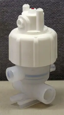 ENTEGRIS FLUOROWARE 202-68-01 PNEUMATIC DIAPHRAGM VALVE