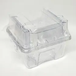 CRYSTALPAK HS200-02 WAFER SHIPPING BOX W/ ENTEGRIS XS200-0102 200MM WAFER 25 CAP