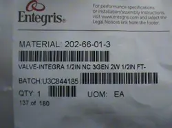 VALVE 1/2