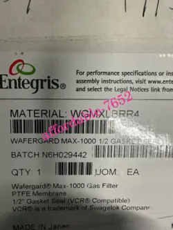 NEW ENTEGRIS WGMXLBRR4