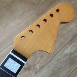 JAGUAR MUSTANG STAINLESS ROASTED MAPLE ROSEWOOD NECK SHORT SCALE FT FENDER JRBS4