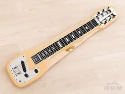 1963 FENDER CHAMP VINTAGE LAP STEEL PRE-CBS DESERT SAND, 100% ORIGINAL W/ CASE