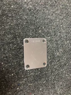 1957 FENDER NECK PLATE #21642 STRATOCASTER TELECASTER JAZZMASTER DUOSONIC P-BASS