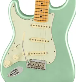 FENDER AMERICAN PROFESSIONAL II STRAT LEFT-HANDED, MAPLE FB, MYSTIC SURF GREEN