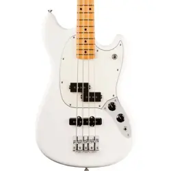 USED FENDER PLAYER II MUSTANG BASS PJ MAPLE - POLAR WHITE