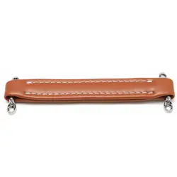 ANTIQUE STYLE GUITAR AMPLIFIER LEATHER HANDLE STRAP WITH FITTINGS FOR FENDER AMP