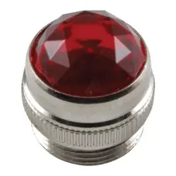(1) GENUINE FENDER RED AMP JEWEL ON-OFF INDICATOR TUBE AMPLIFIER 099-0952-000
