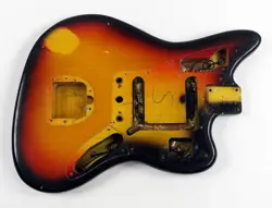 1965 FENDER JAGUAR BODY ORIGINAL SUNBURST VINTAGE AMERICAN USA 1966