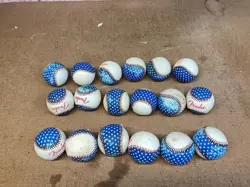 18 FENDER GUITAR COLLECTIBLE PROMO BASEBALL RED WHITE & BLUE  STARS REGULATION